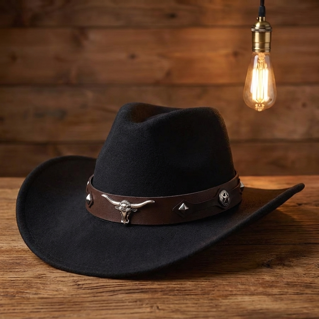 Daisy Cowboy Hat - Handmade Premium Hat